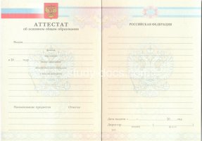 Аттестат за 9 класс 2007-2010 в Мурманске